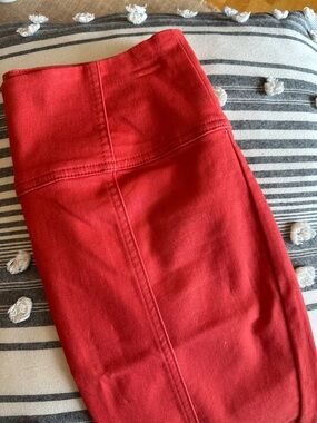 d. jeans Red Pencil Skirt